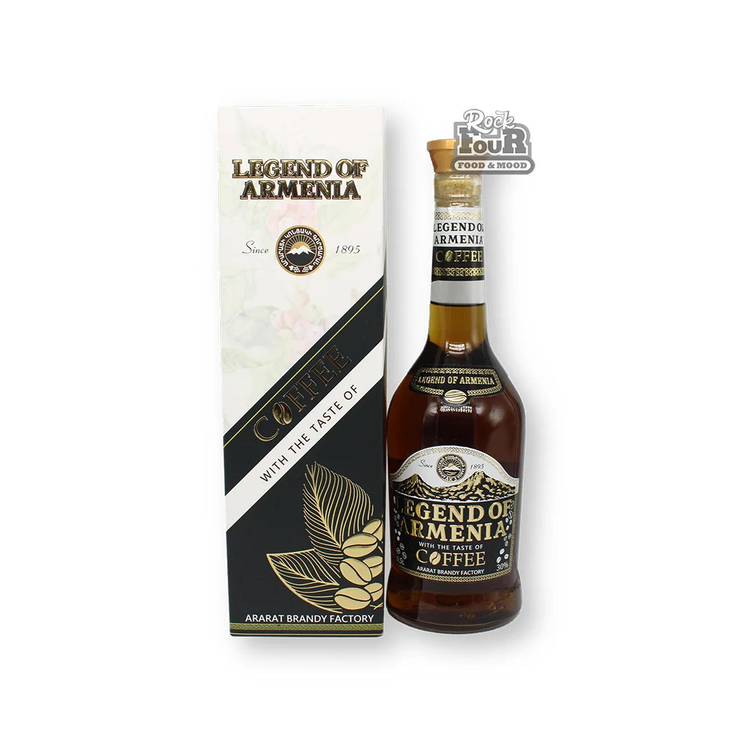 Alcoholic drink based on cognac "Legend of Armenia Coffee" 500ml